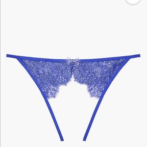 NWT Savage x Fenty Hyper Real Crotchless Panty 💙